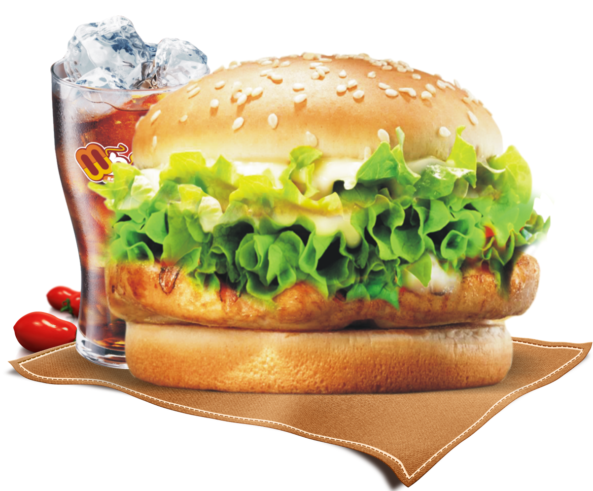 迈德思客新品藤椒板烧鸡腿堡