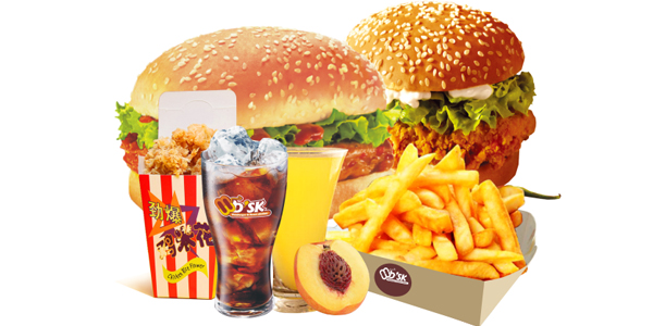 迈德思客西式快餐加盟连锁店的产品